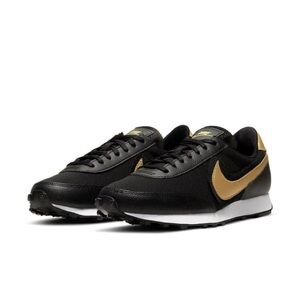 (WMNS) Nike Daybreak 'Black Metallic Gold' Size 8.5